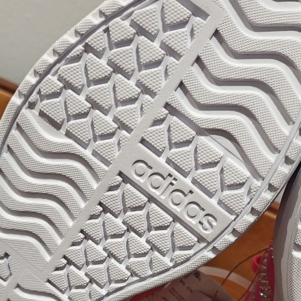 Adidas Kids' VL Court Bold Sneaker Big Kid - Picture 12 of 12